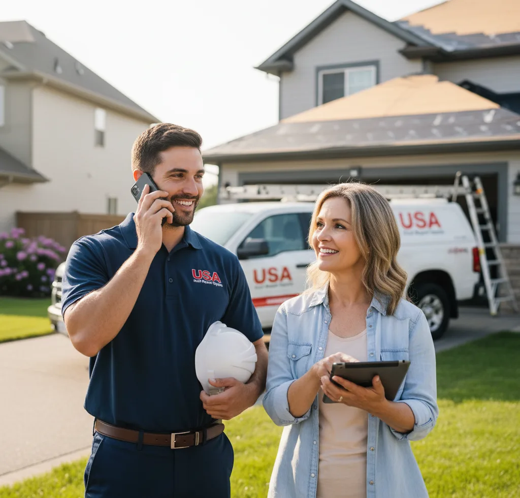 USA Roof Repair Experts customer support in Cuyahoga Falls